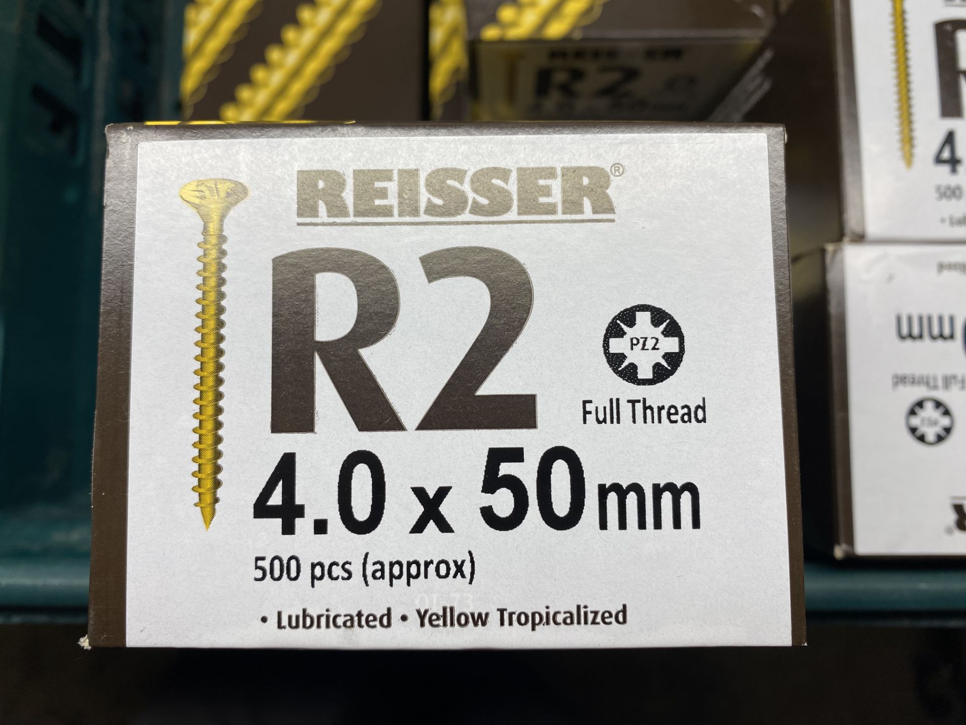 60 x Boxes Of Various Reisser Screws As Seen In Photos - Image 3 of 20