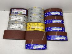 115 x Various Sanding Belts As Seen In Photos