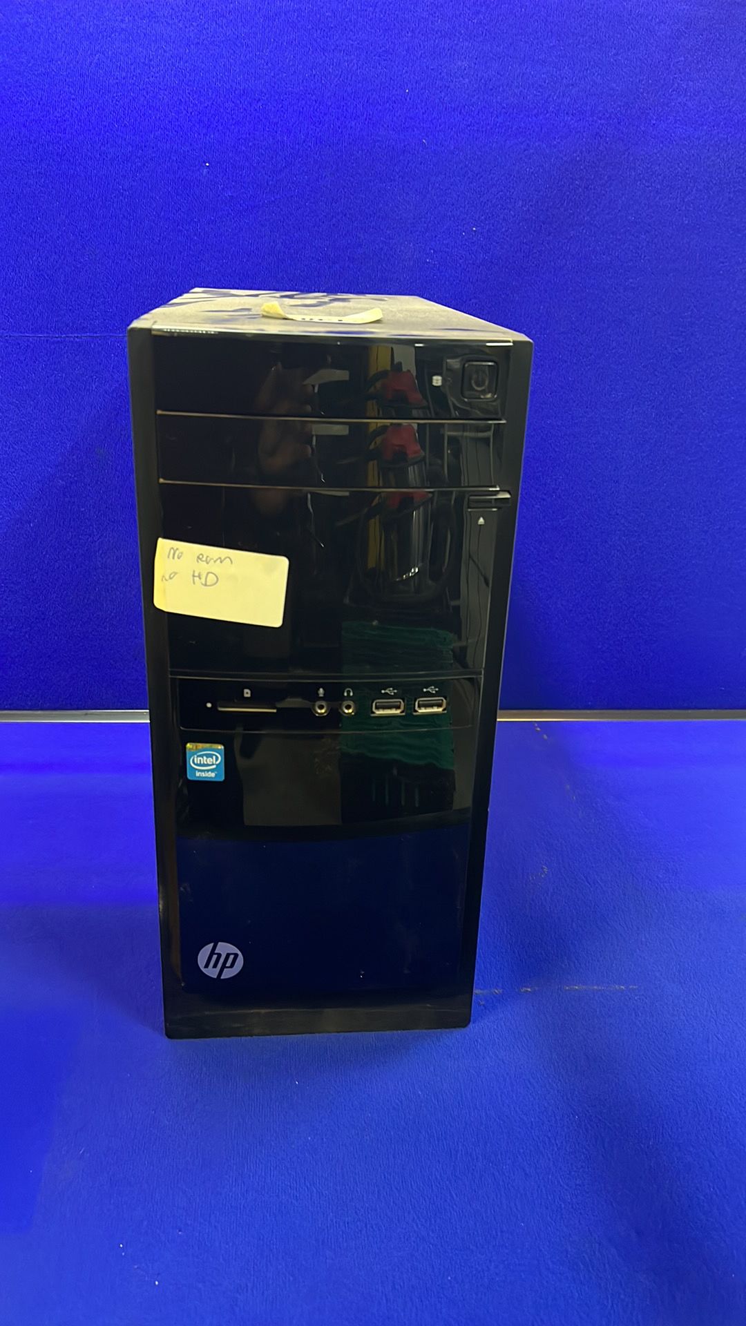 HP 110-101EA Intel Inside Desktop Computer Tower *NO HDD*