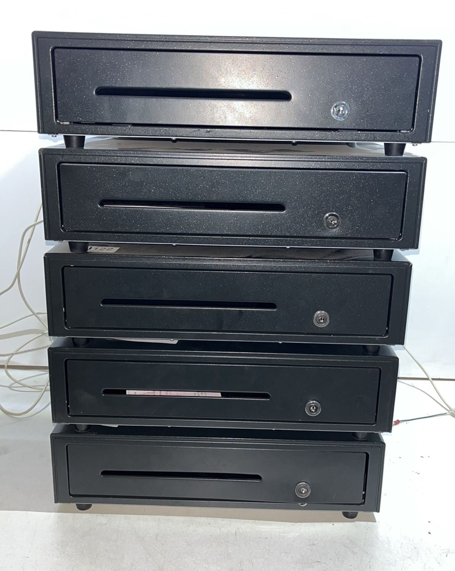 5 x Cash Register Drawers *MISSING KEYS*