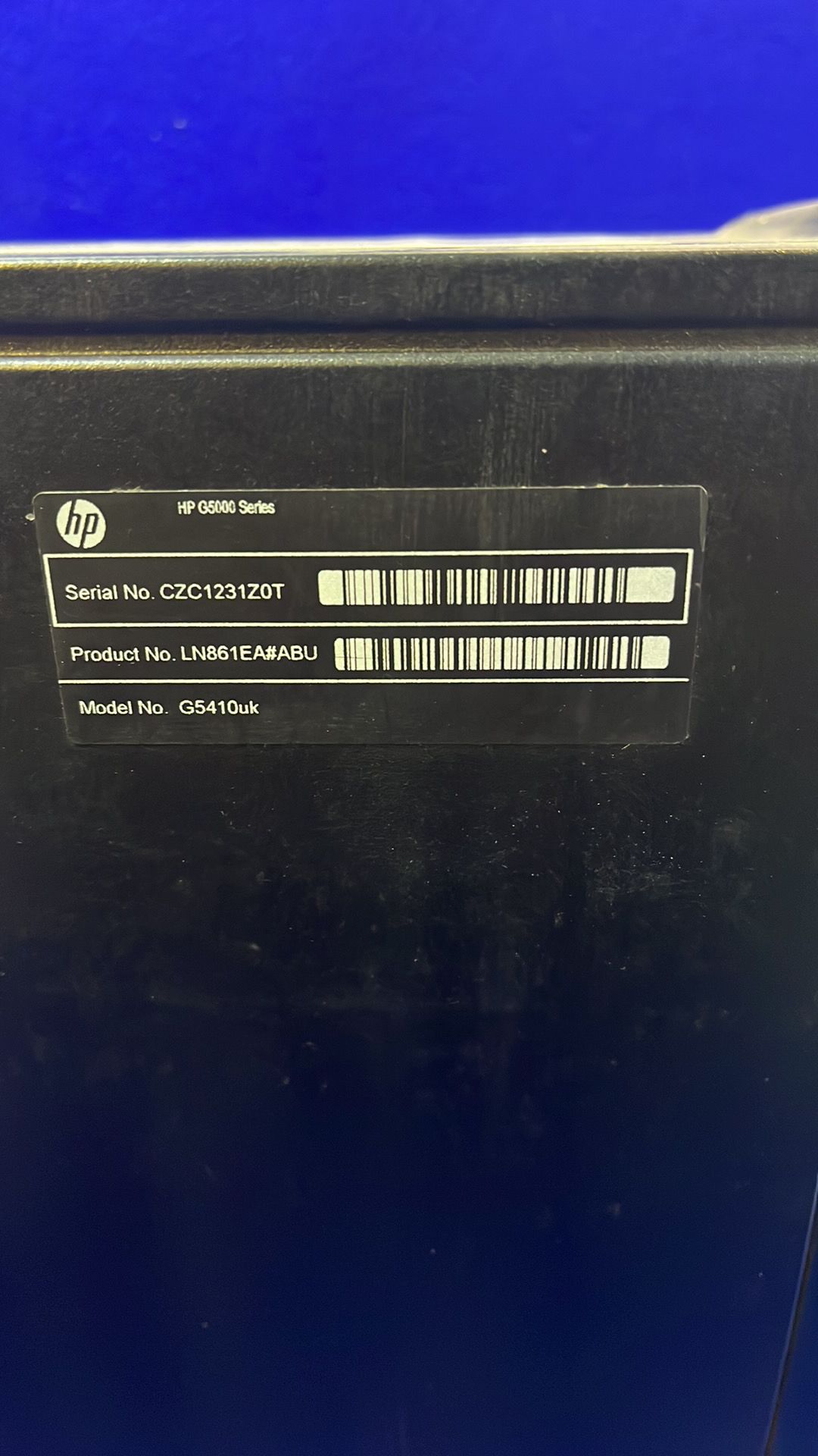 Hp GS410UK Intel Pentium Desktop computer *NO HDD* - Image 4 of 4