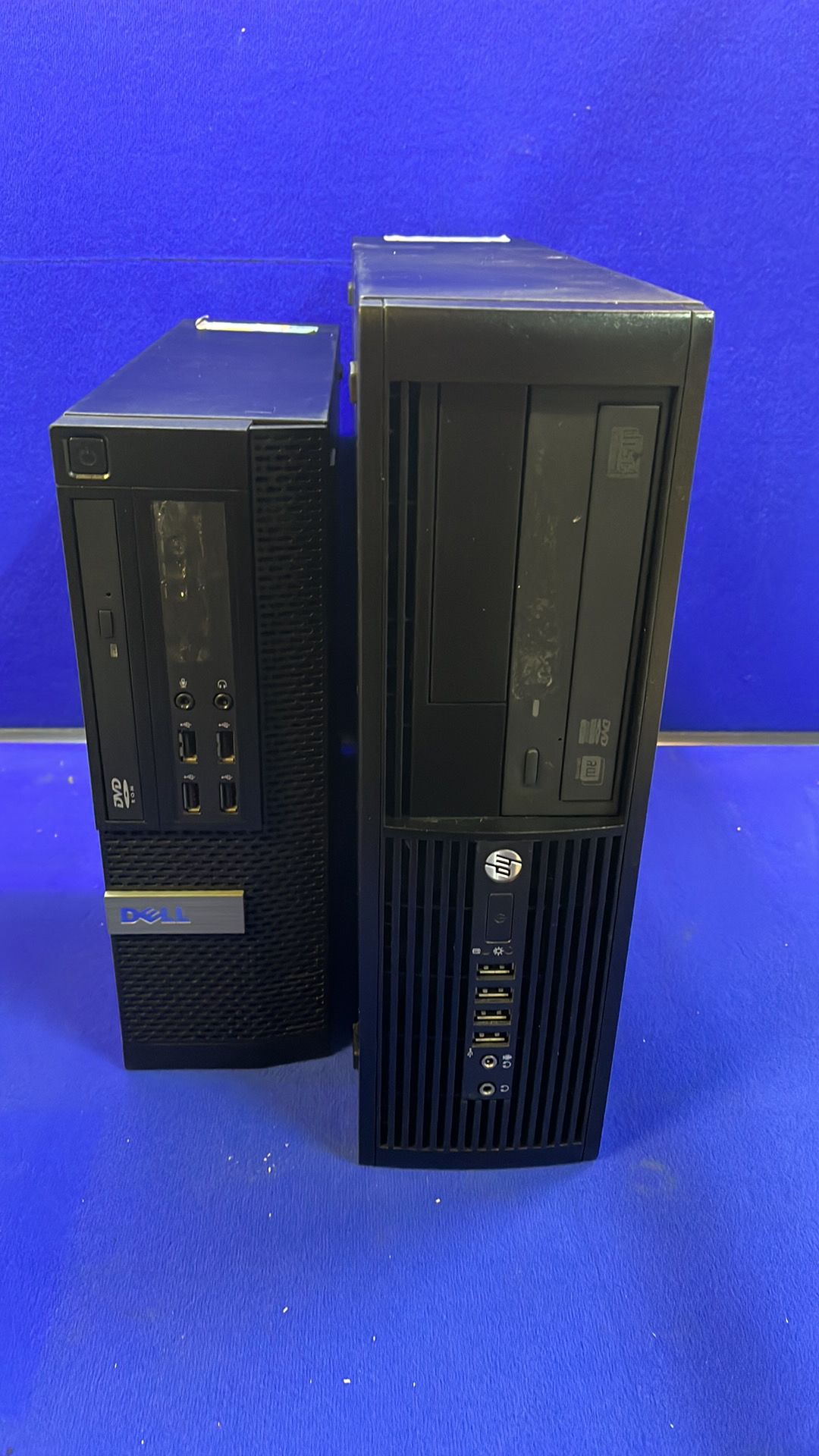 2 x Various Desktop computer Towers *NO HDD* *See Pictures*