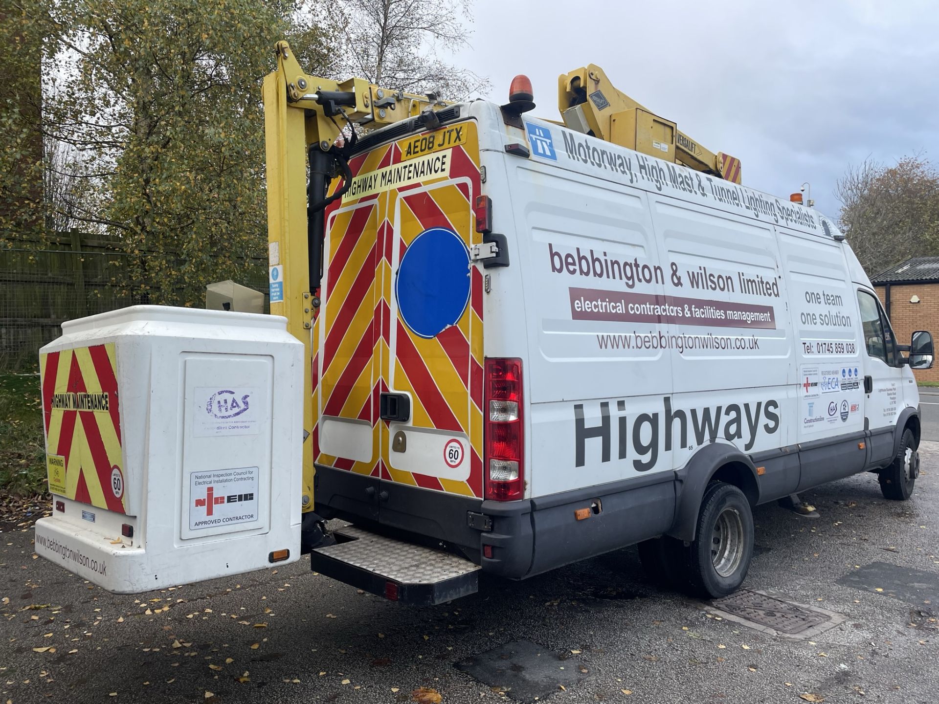 Iveco Daily 65C18 Diesel MEWP w/ VersaLift EST46NF Platform | AE08 JTX | 123,517 Miles - Image 6 of 16