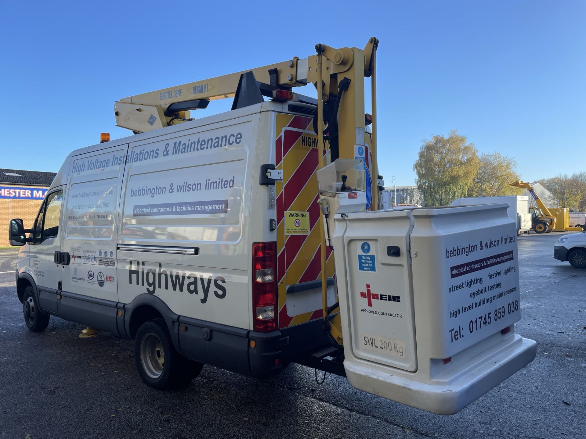 Iveco Daily 50C15 Diesel MEWP w/ VersaLift EUROTEL 38NF Platform | AE57 GCX | 122,905 Miles - Image 4 of 19