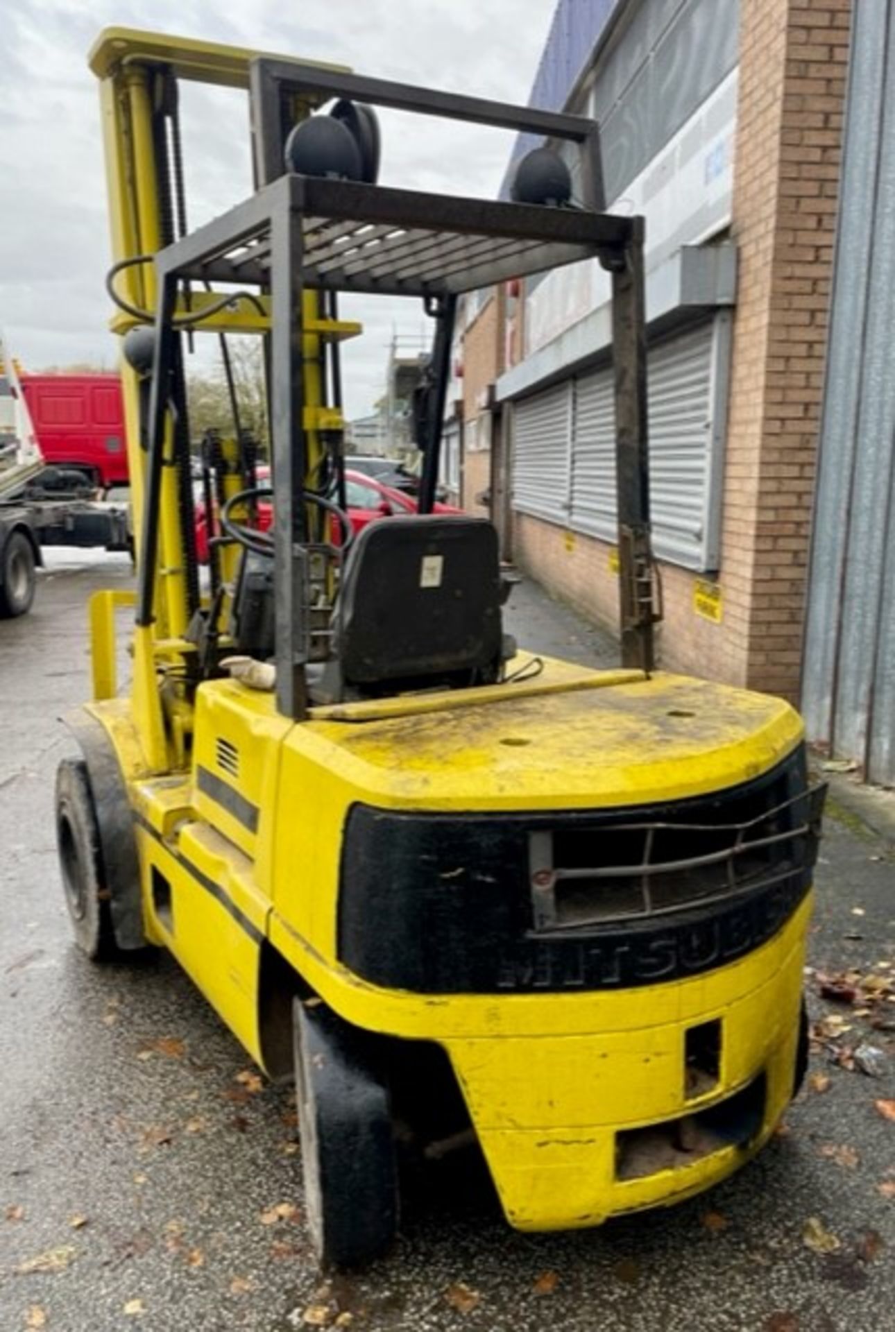 Mitsubishi FP25 Diesel Forklift Truck | 7,959 Hours | YOM: 1989 - Image 4 of 10