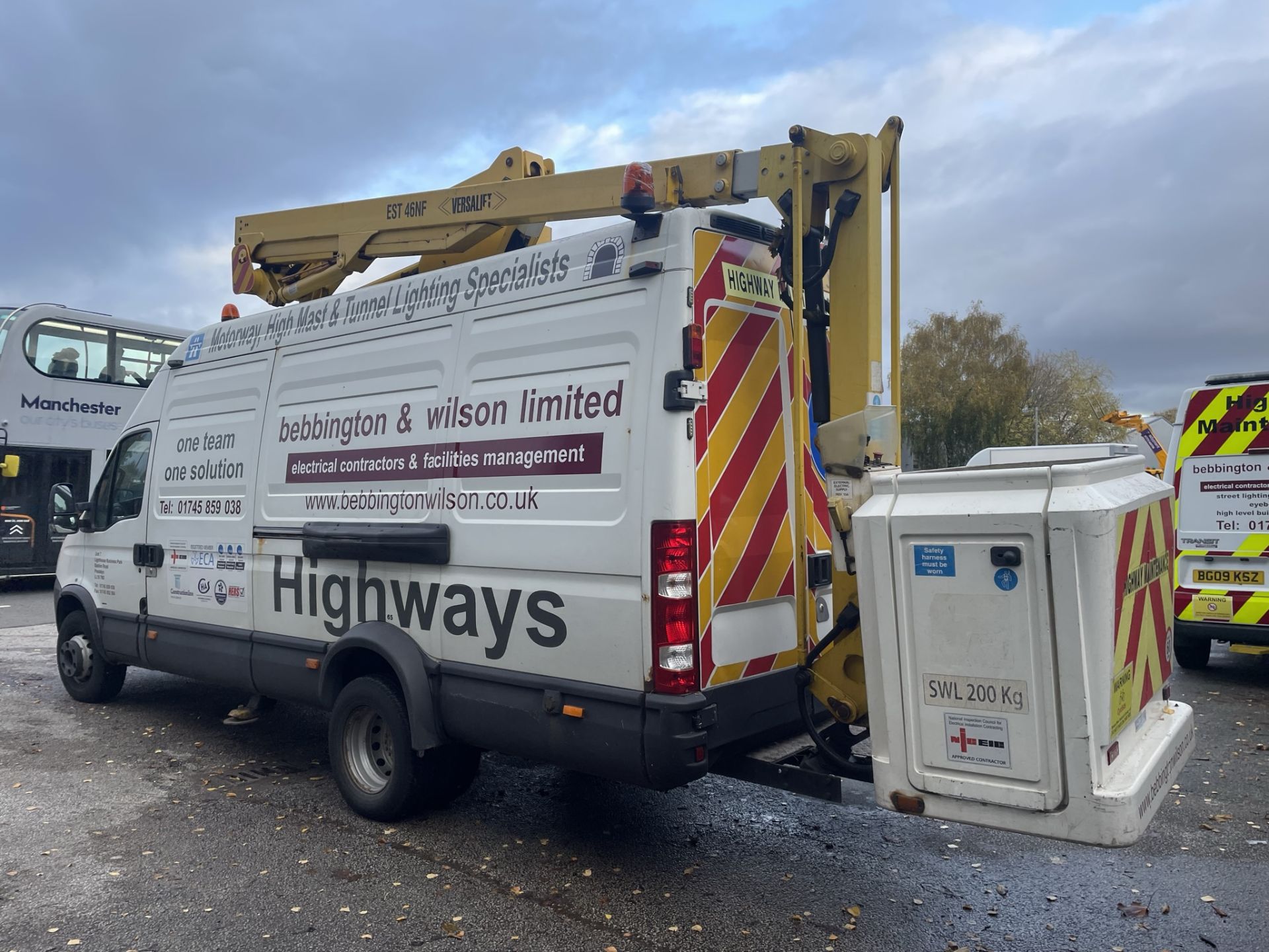 Iveco Daily 65C18 Diesel MEWP w/ VersaLift EST46NF Platform | AE08 JTX | 123,517 Miles - Image 4 of 16