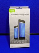 18 x 20 Screen Cleaning Wipes