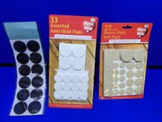 Quantity of Various Felt Pads - See Pictures and Description