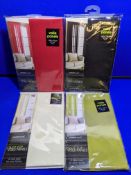 12 x Country Club 2 Slot Top Voile Panels - Various Colours