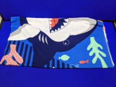 20 x Shark Design Printed Beach Towel