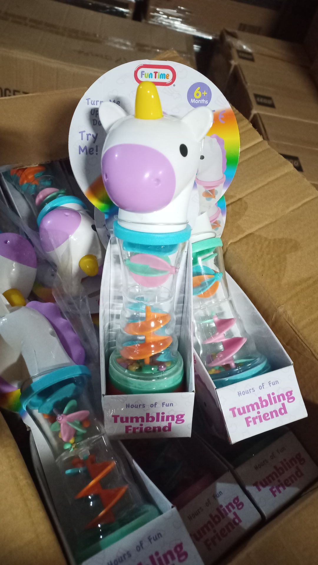 10 x Unicorn Themed Baby/Toddler Rattles