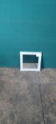 Ex Display Blue Canyon Square Mirror With Frosted Edge