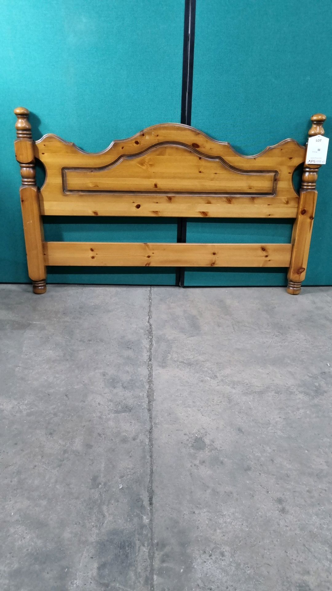 Ex Display Antique Pine Headboard