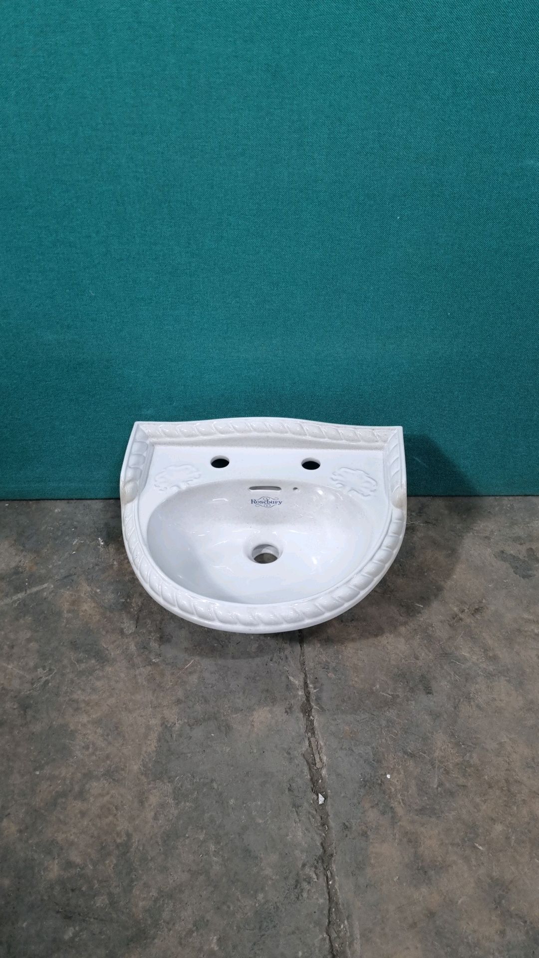 Ex Display Rosebury White Sink Basin