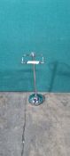 Ex Display Classic Chrome Freestanding Toilet Roll Holder