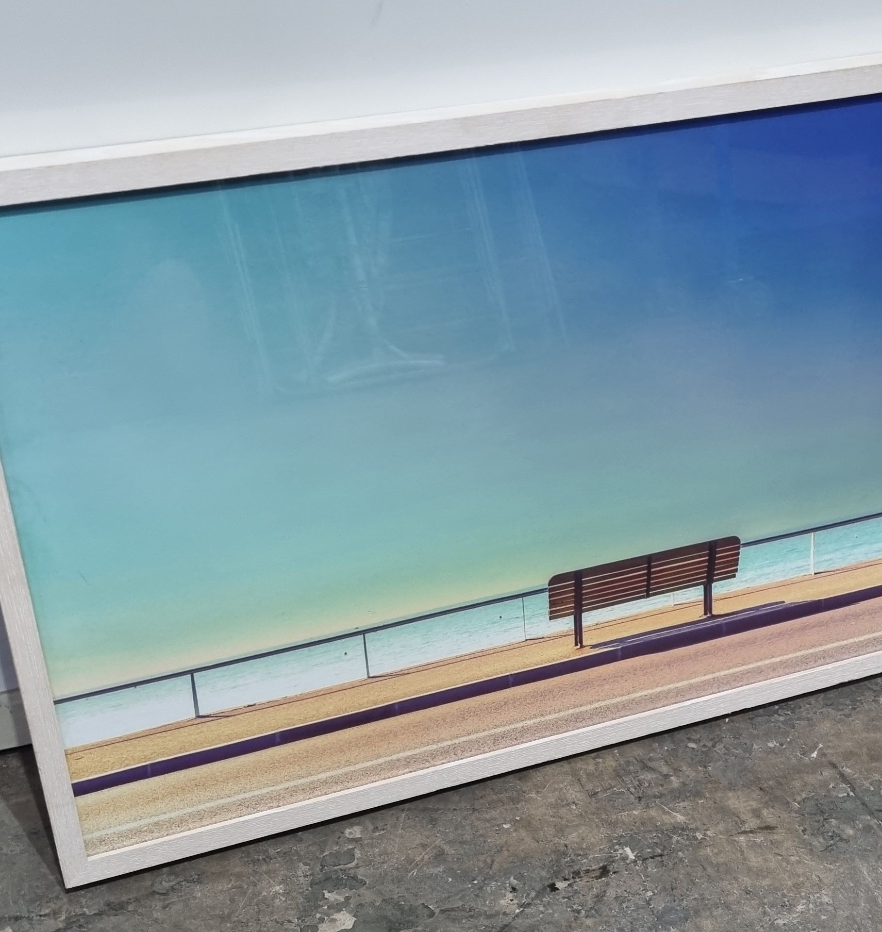 Arnaud Bratkovic "The Bench" Framed Print 625mm x 425mm - Image 2 of 5