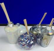 10 x Reed Diffusers and Decorative Glass Droplet