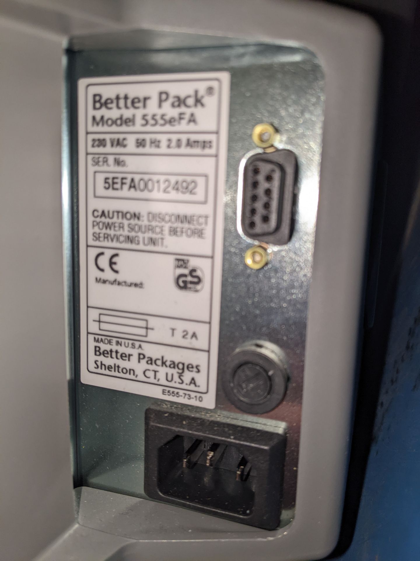 Better Pack Electronic Gummed Tape Dispenser | 555 eFa - Image 4 of 4