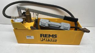Rems Push 115000 Pressure Testing Pump
