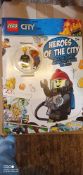 20 x Lego 'Heroes of the City' Activity Book w/Action Figure | Total RRP £160