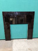 Ex Display Black Granite Back Panel | 940mm x 940mm