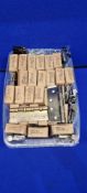 27 x Zoo Hardware Brass Hinges In Various Sizes & Colours