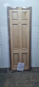 Regency Hardwood 6 Panel Door | 78" x 27" x 35mm