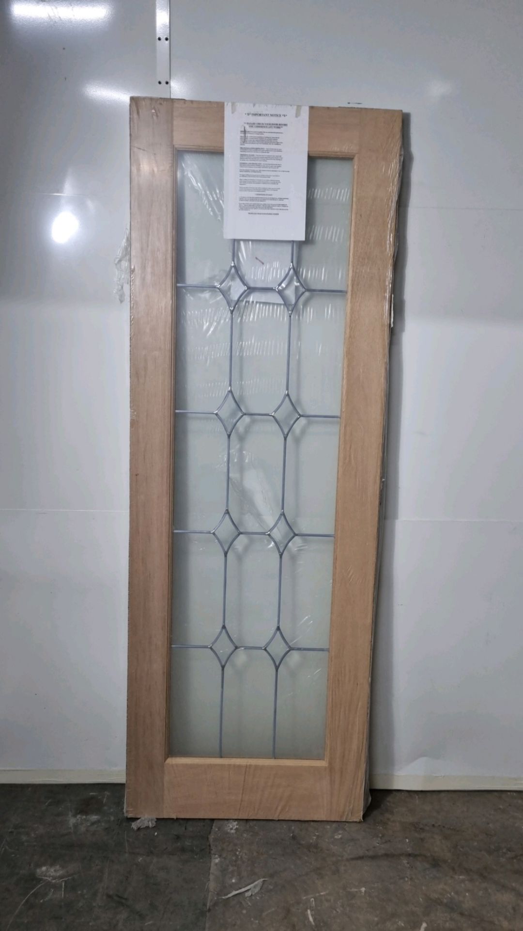 Ex Display Permata PERM37/98LPD Diamond Glazed Internal Door