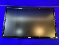 4 x Acer S271HL 27" Widescreen Monitors *Without Stands* - See Pics