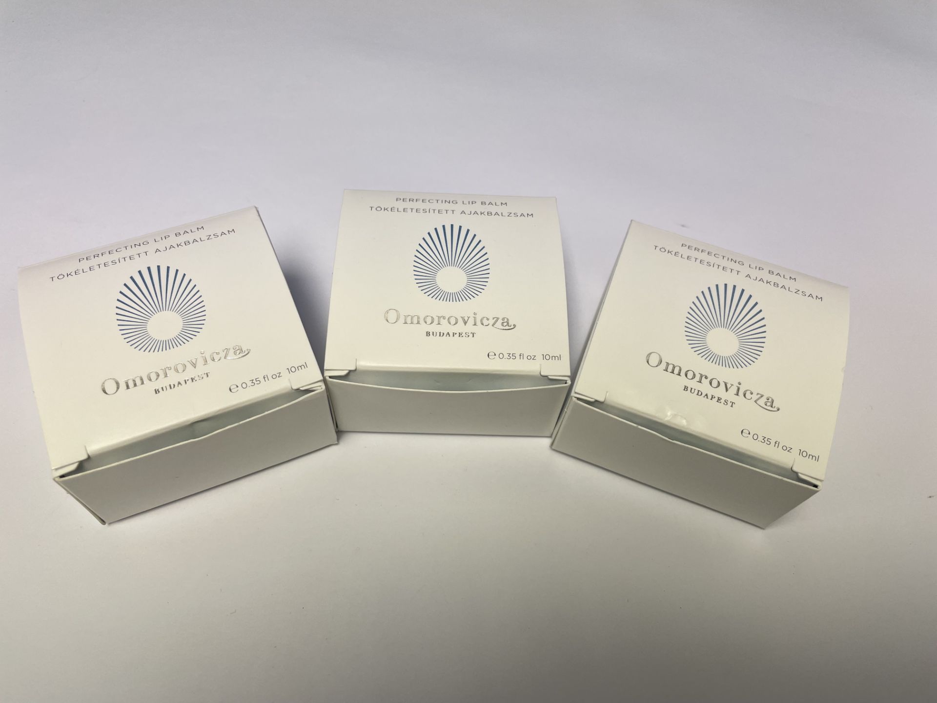 3 x Omorovicza Budapest Perfecting Lip Balm | Total RRP £108