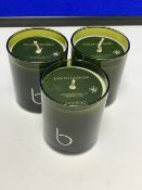Trio of Bamford Single Wick Candles | Total RRP £87