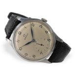 Rare oversize-38mm Omega "Jumbo" Herrenuhr in Stahl, Ref.2181-1, Kaliber 30T2