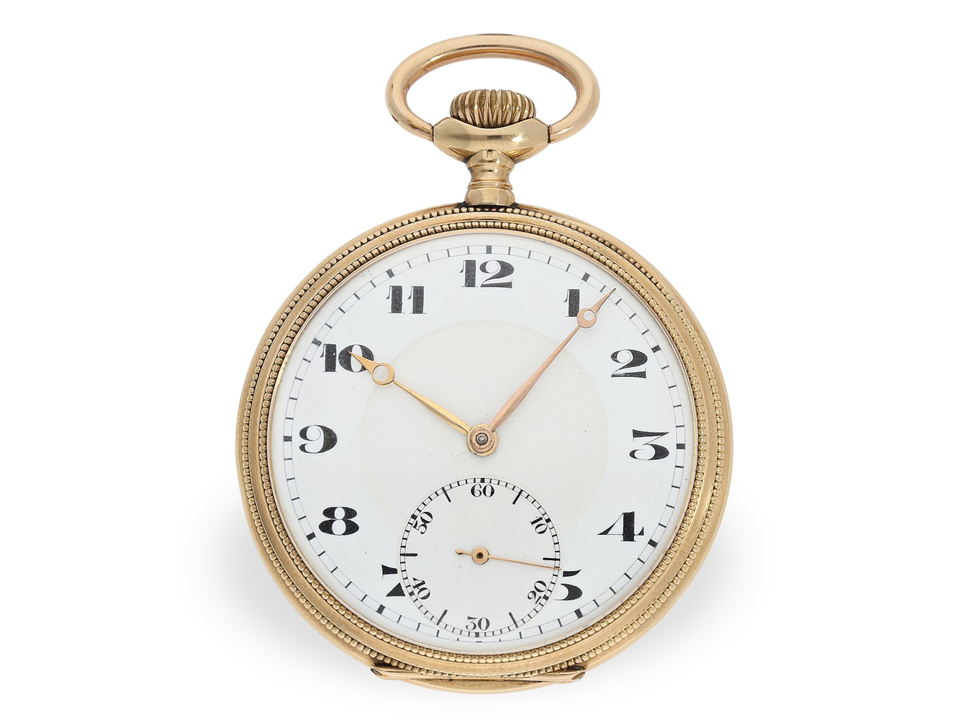 Goldene Taschenuhr um 1920, Union Horlogere