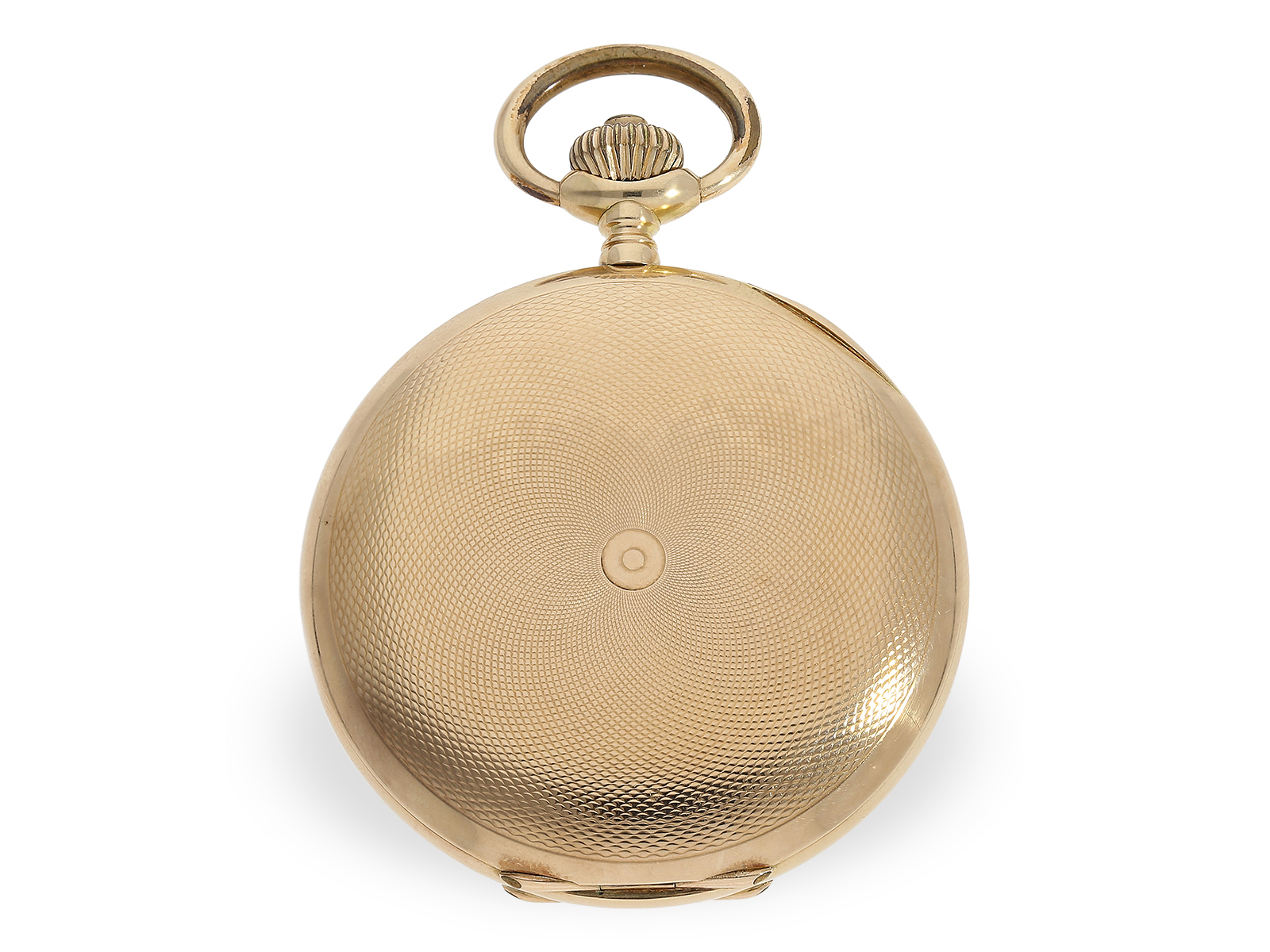 Pocket watch: fine gold hunting case watch, signed Girard Perregaux No. 429106, ca. 1910 - Image 7 of 7