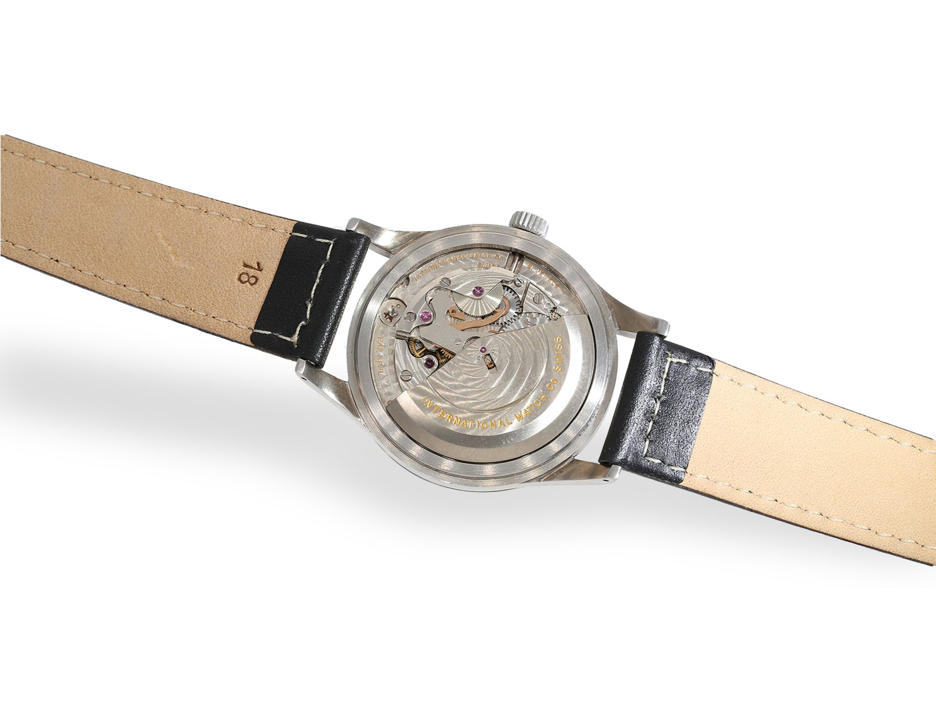 Wristwatch: Vintage IWC Automatic, centre seconds, ca. 1954 - Image 3 of 5