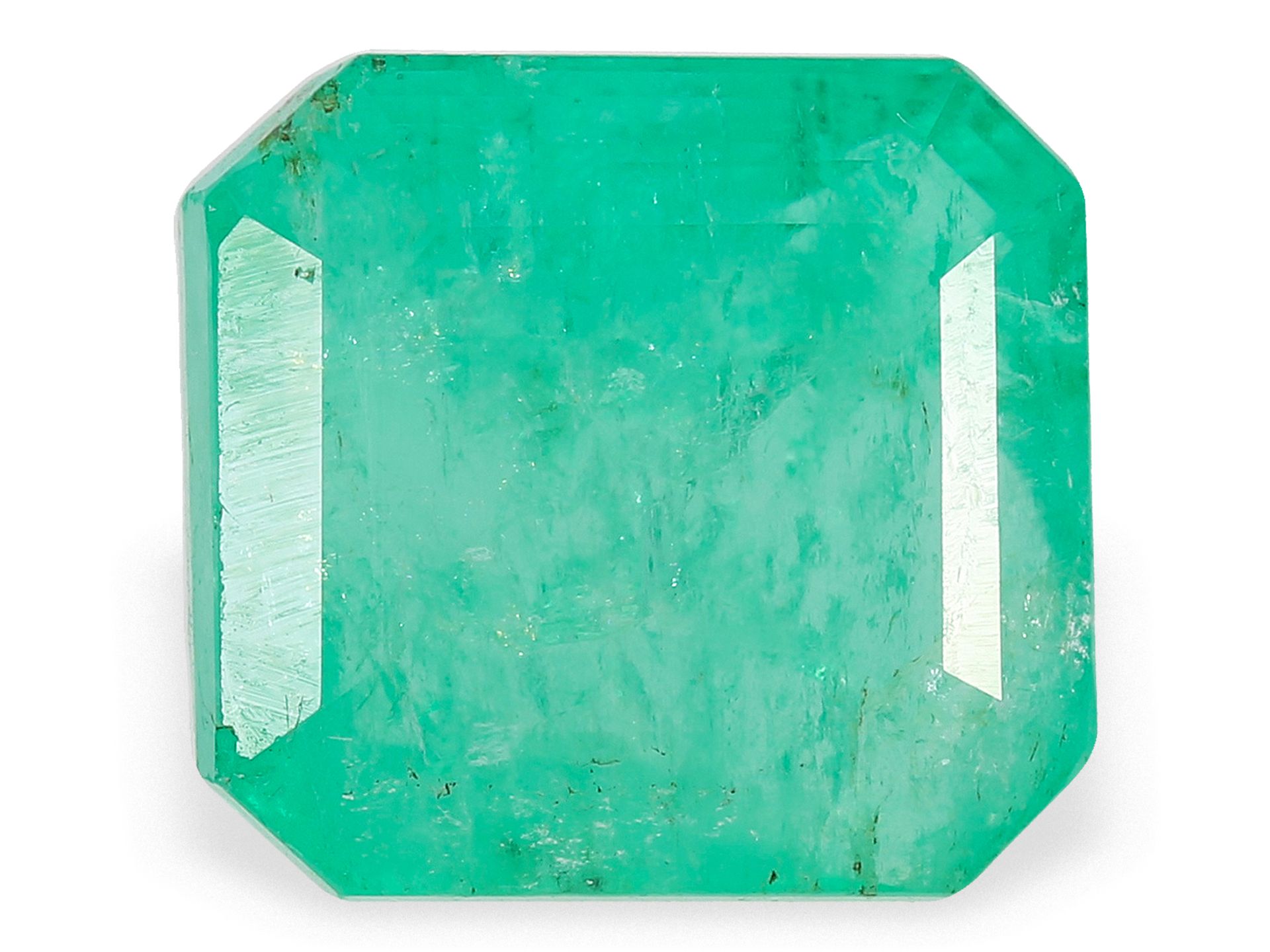 Smaragd: wertvoller und sehr schöner kolumbianischer Smaragd von ca. 10,52ct - Bild 3 aus 5