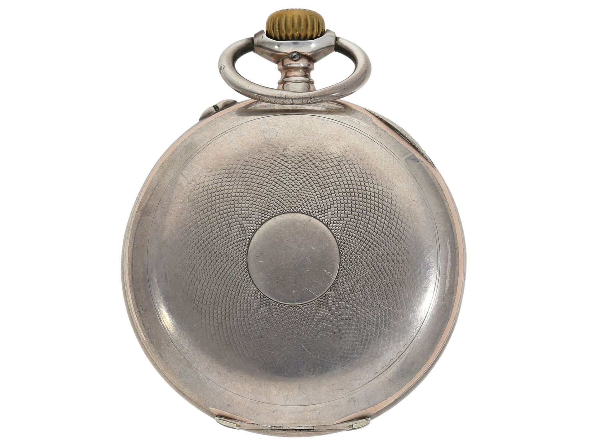 Taschenuhr: feine Präzisionstaschenuhr von IWC Schaffhausen, ca. 1902 - Bild 2 aus 4