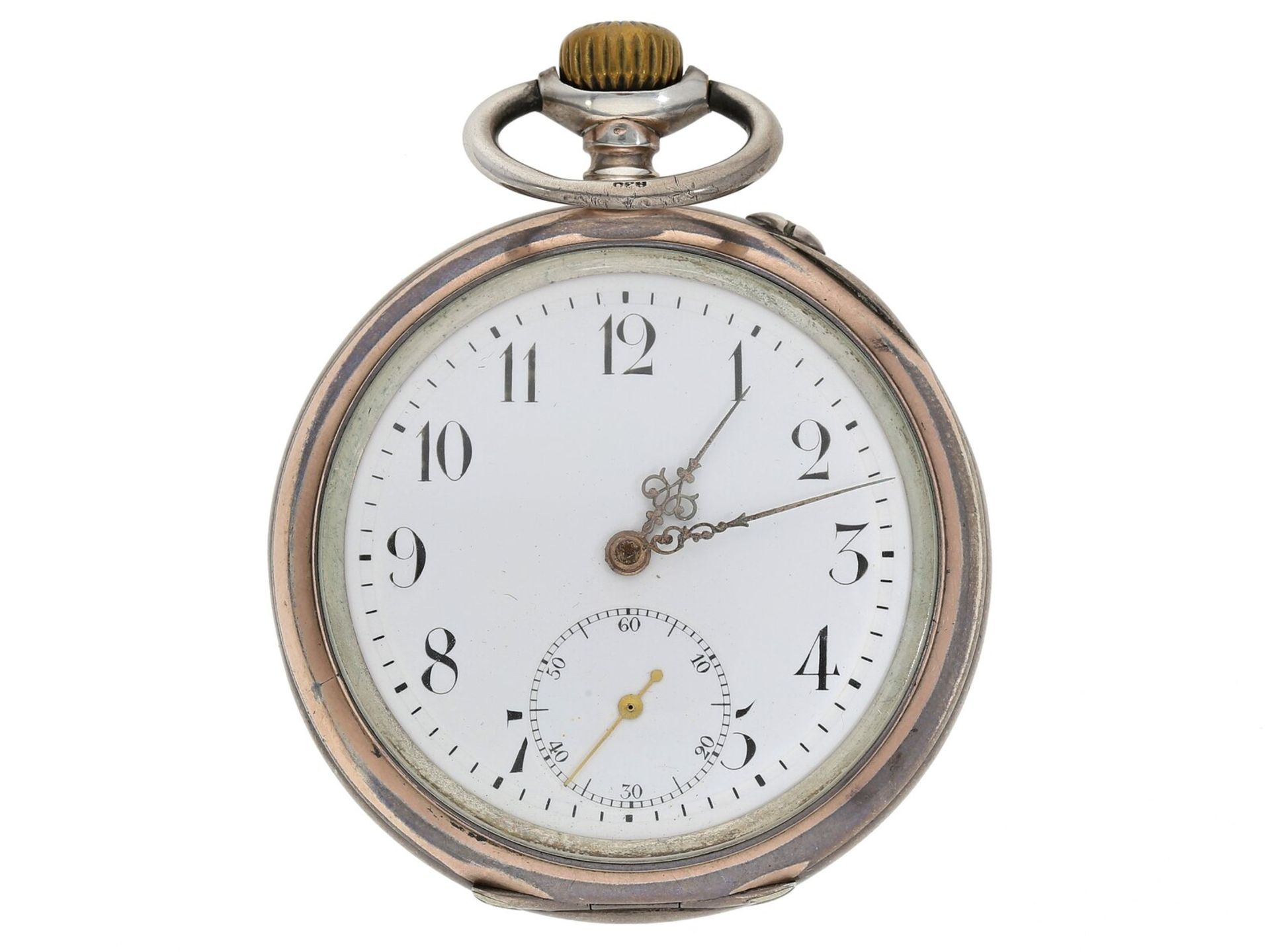 Taschenuhr: feine Präzisionstaschenuhr von IWC Schaffhausen, ca. 1902