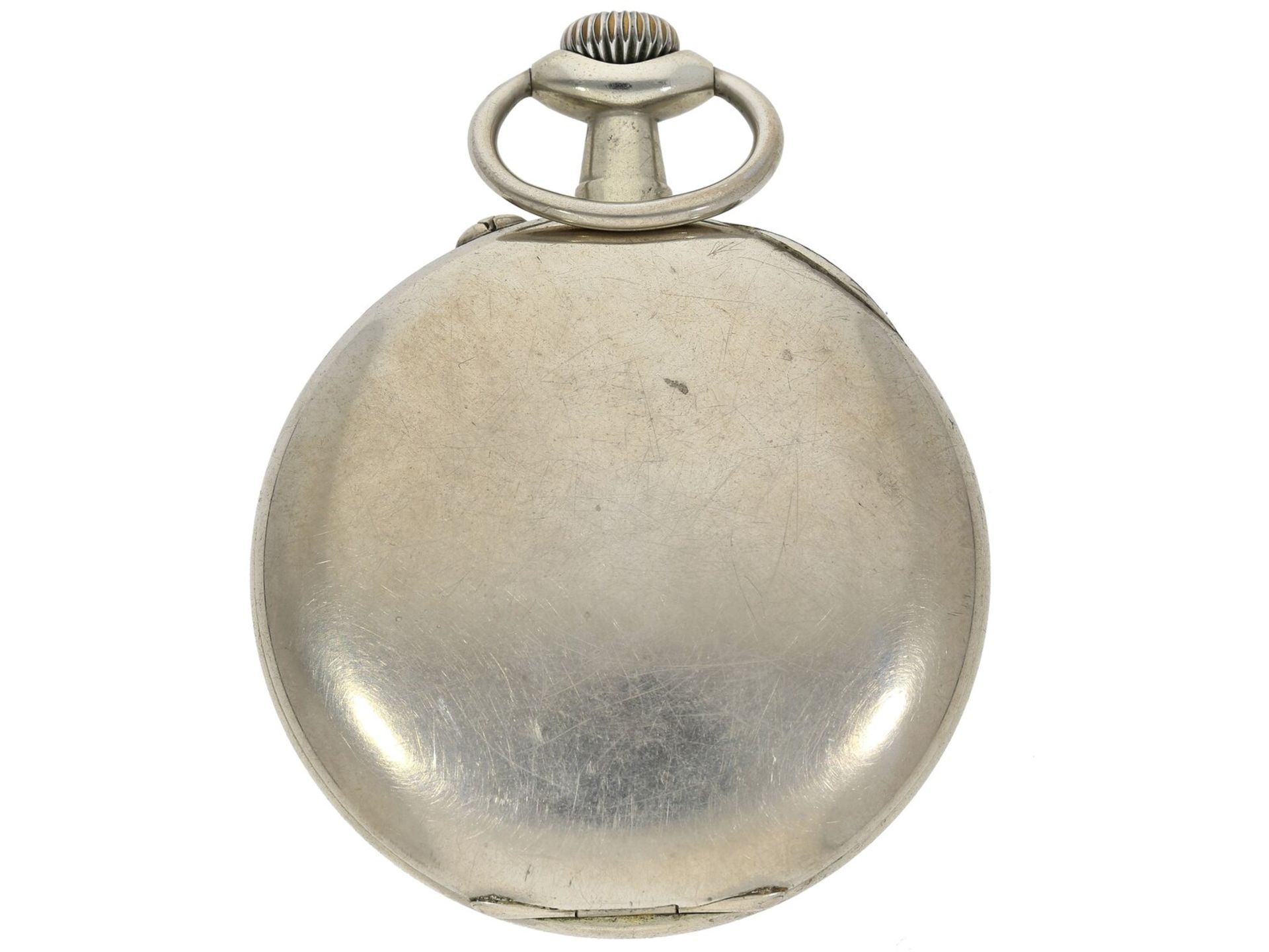 Übergroße antimagnetische Taschenuhr, um 1900 - Bild 2 aus 4