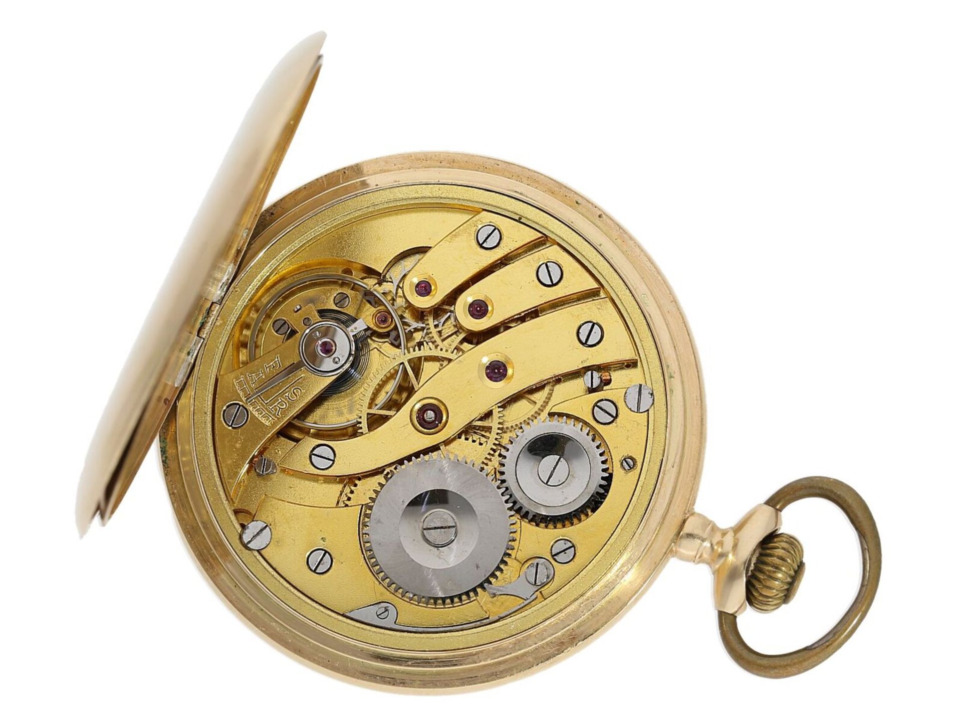 Taschenuhr: goldene Savonnette, um 1910 - Bild 4 aus 4