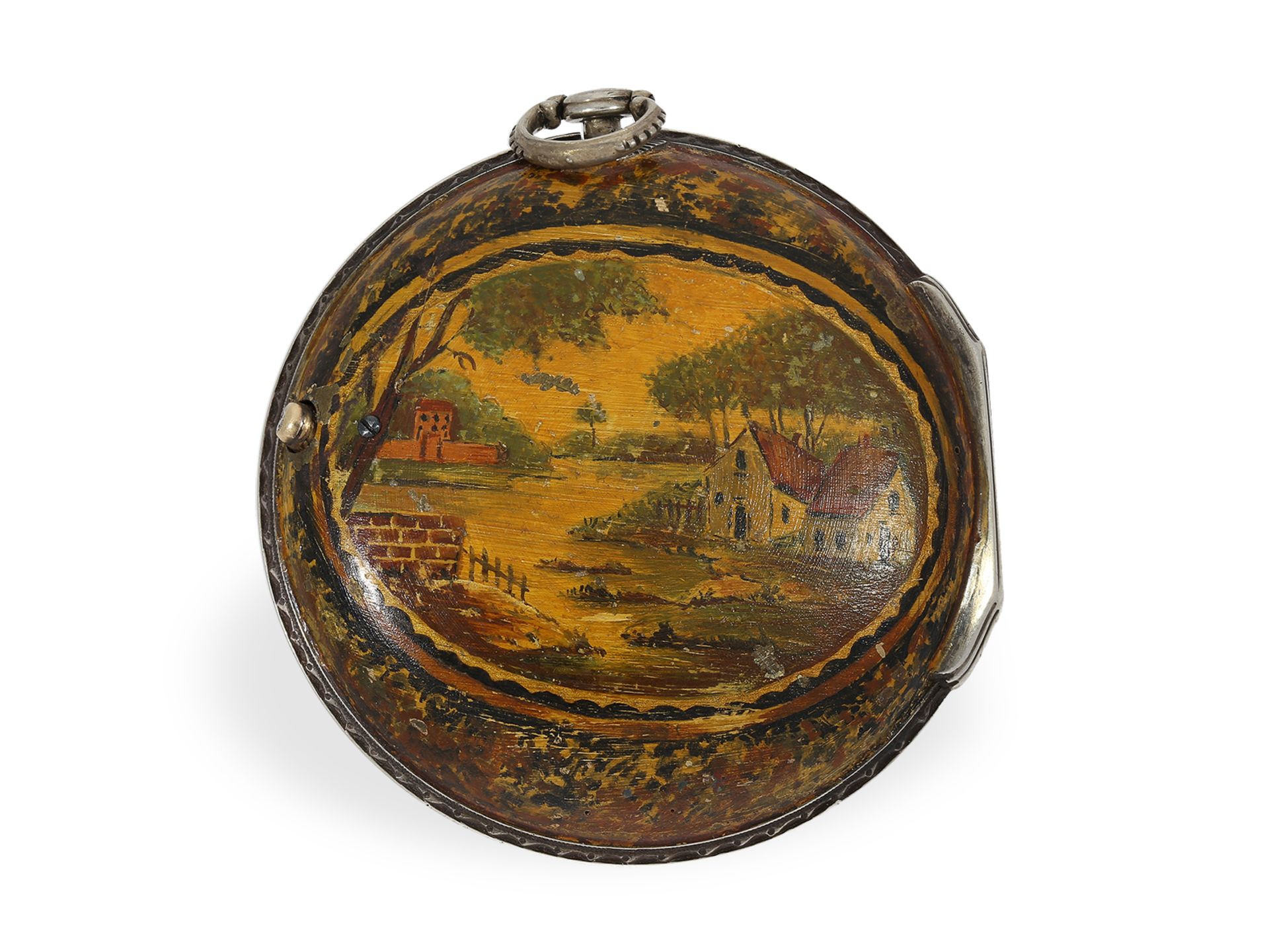 Taschenuhr: große Spindeluhr für den osmanischen Markt, Isaac Rogers London um 1786 - Bild 10 aus 10