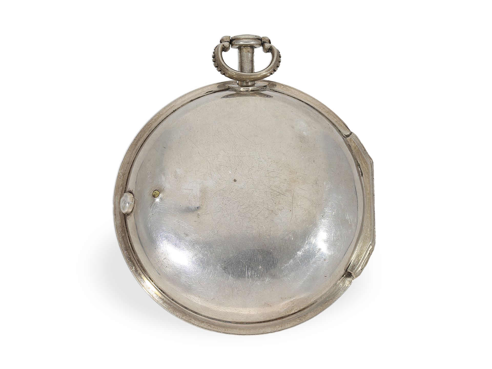 Taschenuhr: große Spindeluhr für den osmanischen Markt, Isaac Rogers London um 1786 - Bild 5 aus 10