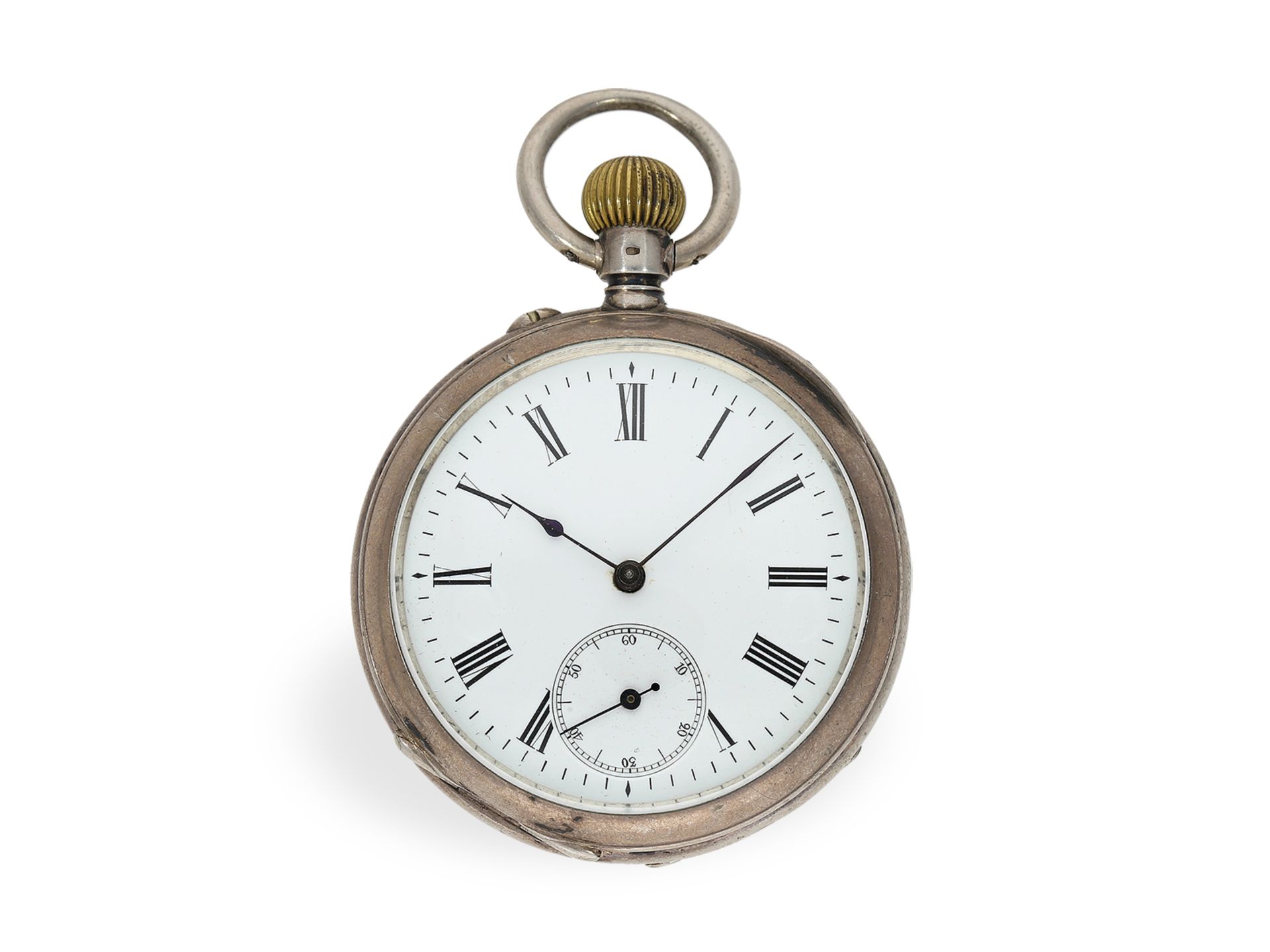 Taschenuhr: kaiserliche Präsentuhr, Kaiser Wilhelm/Löbner Berlin, ca.1900