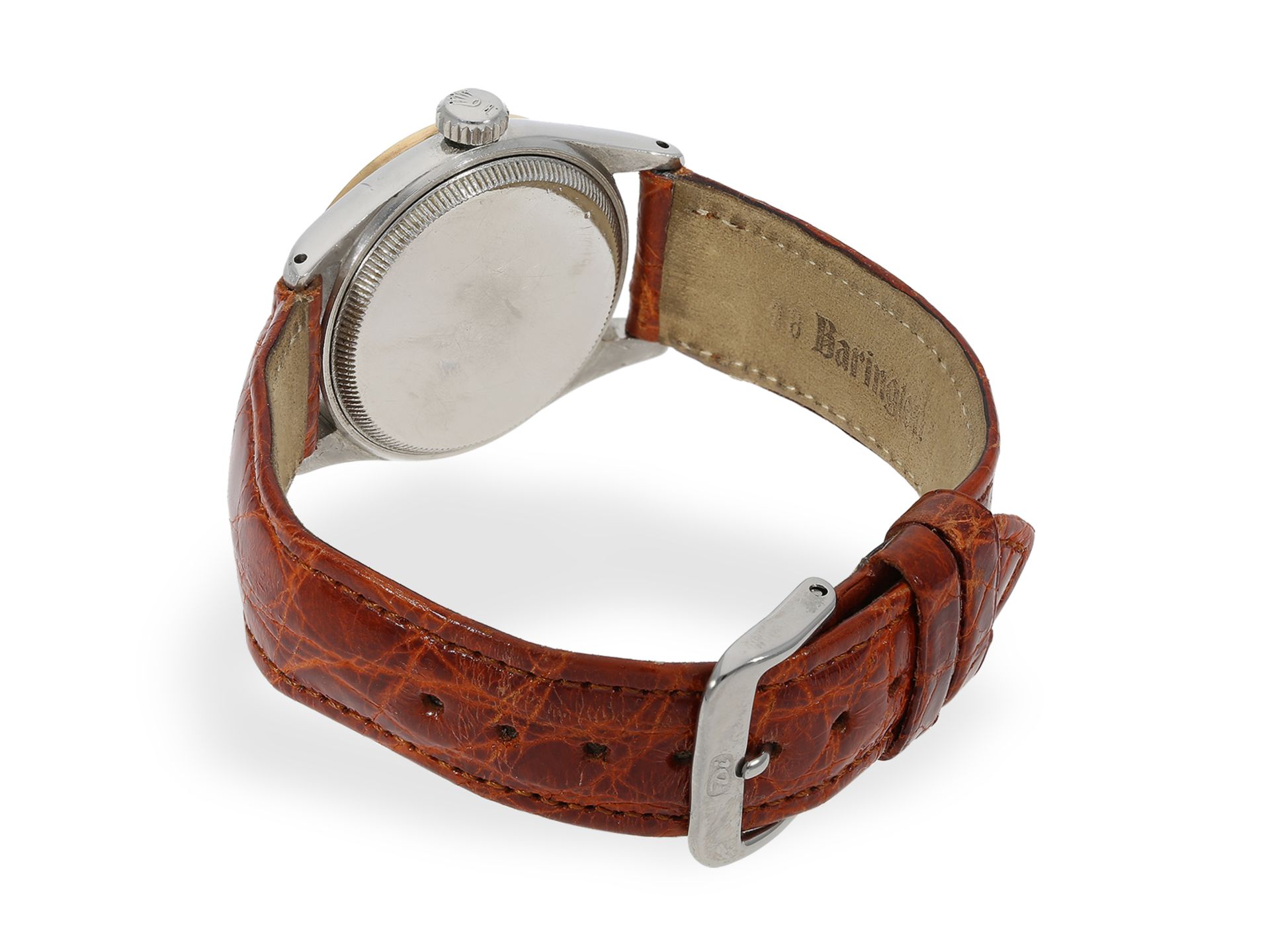 Armbanduhr: sehr seltene vintage Rolex Ref.6244 "Royal" mit Honeycomb-Dial, ca.1940 - Bild 5 aus 7
