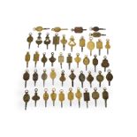 Uhrenschlüssel: Sammlung seltener Spindeluhrenschlüssel, ca.1750-1850