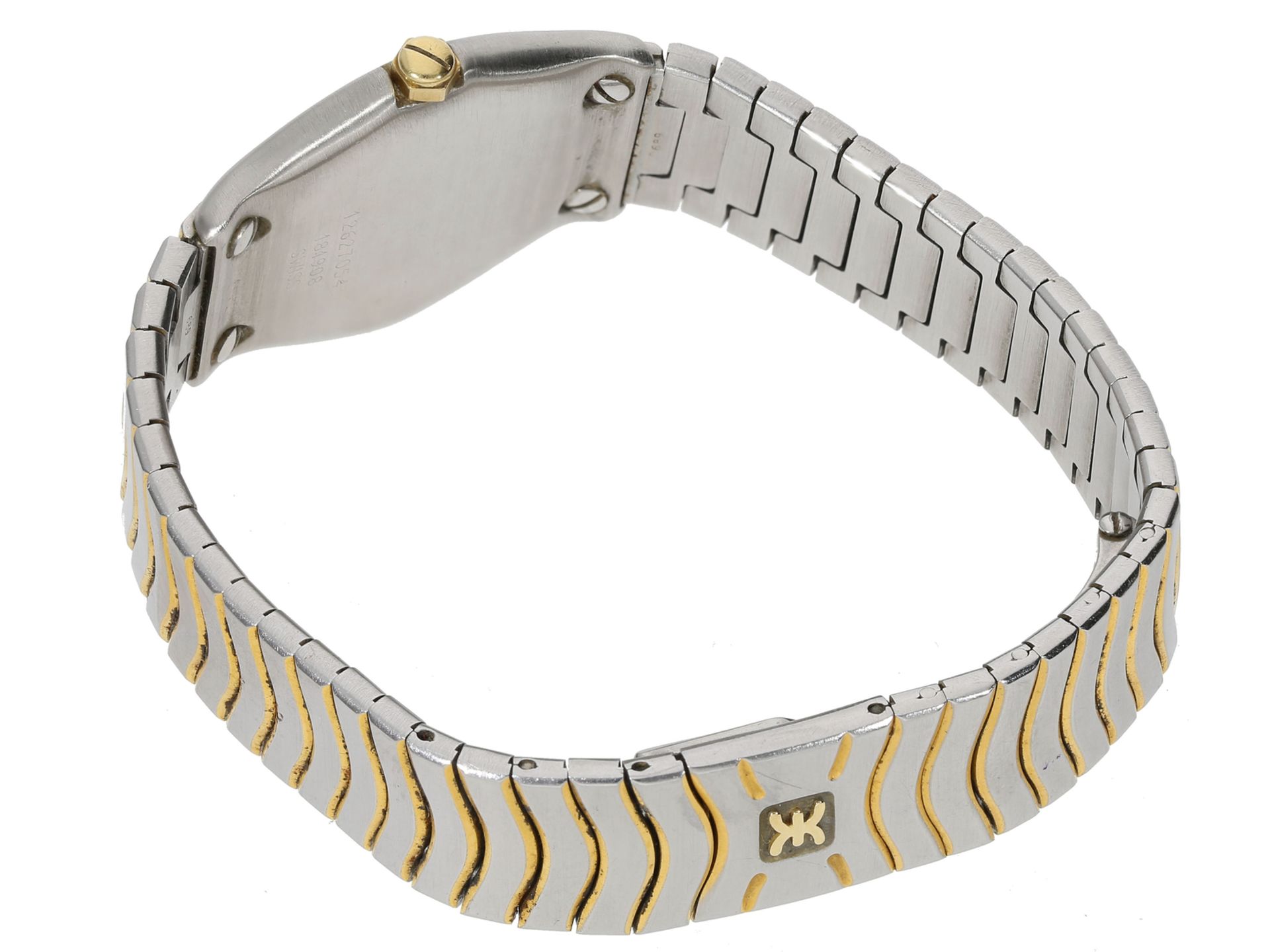 Armbanduhr: luxuriöse Damenuhr Ebel Wave in Edelstahl/Gold - Image 2 of 2