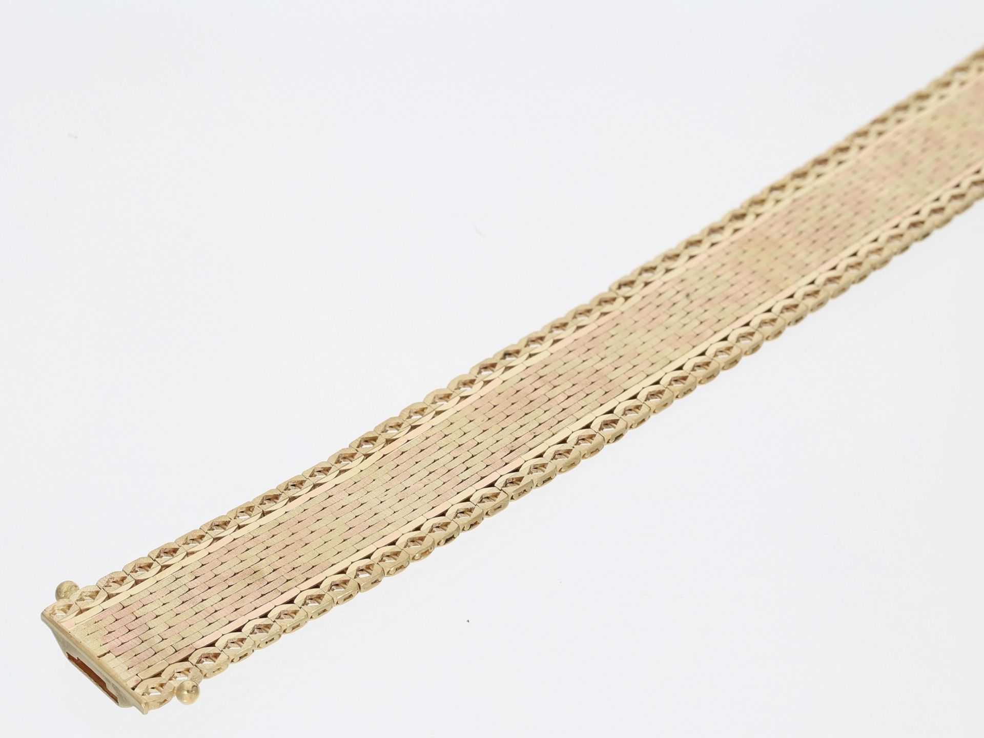 Armband: aufwendig gearbeitetes vintage Goldschmiedearmband - Bild 2 aus 2