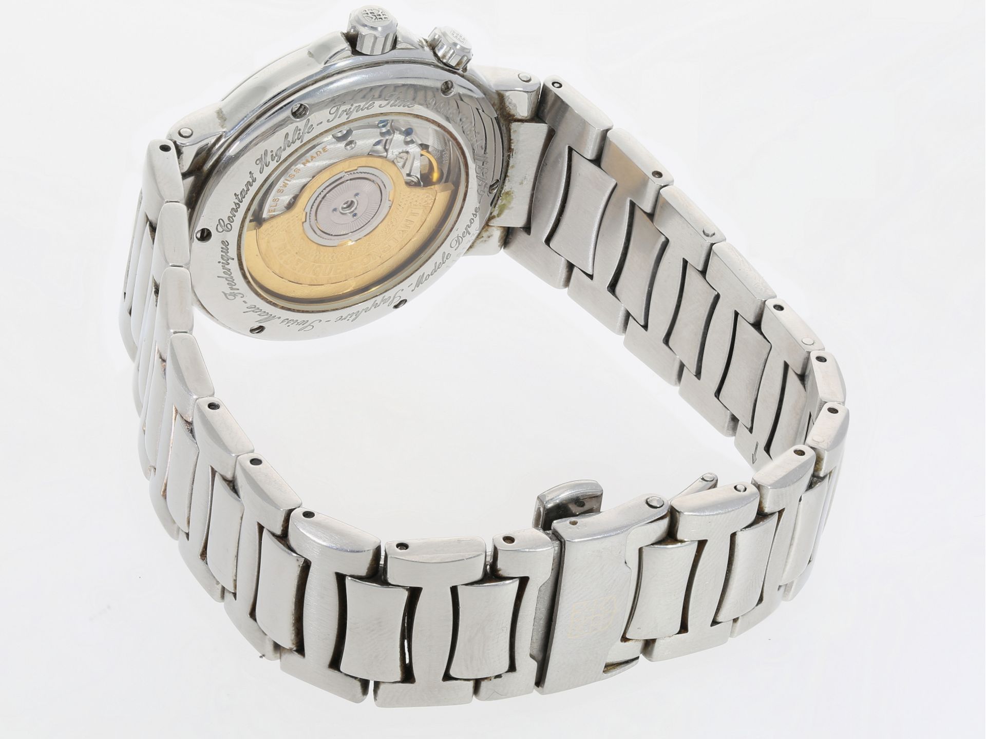 Armbanduhr: sportliche, automatische Herrenuhr, Frédérique Constant "Highlife Triple Time" Ref: FC30 - Image 2 of 2