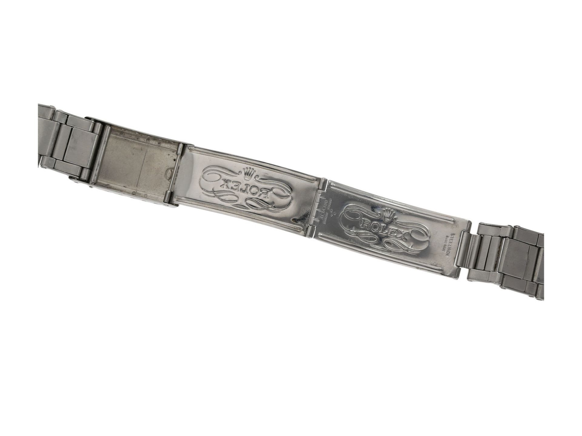 Armbanduhr: Rolex Rarität, extrem rare Submariner "James Bond Big Crown" Ref. 6538, ca. 1959 - Bild 6 aus 9