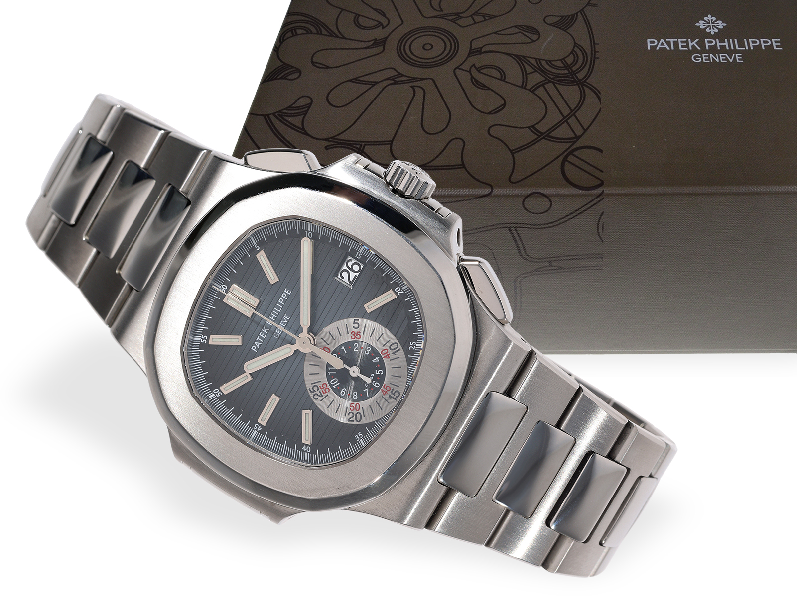 Wristwatch: high-quality Patek Philippe Nautilus Ref. 5980/A1-001 "Geneva Seal" 2009